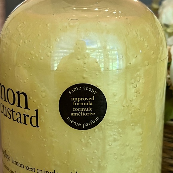 NEW Philosophy LEMON 🍋 CUSTARD Hydrating SHOWER GEL **New Improved Formula** - Picture 2 of 8